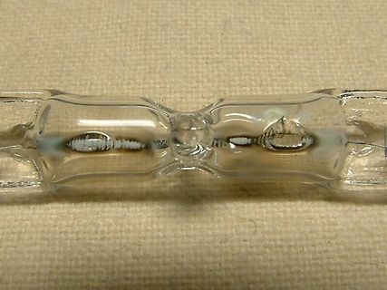 Nahaufnahme eines Glasbauteils