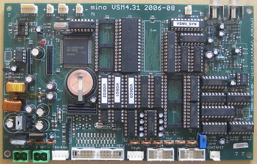 Leiterplatte eines Video-Modulators USM4.31