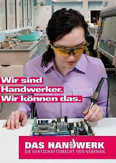 Werbebild für Handwerker
