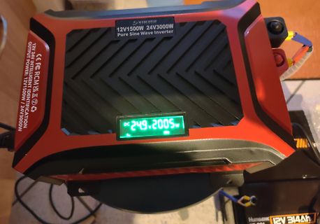 Pure Sine Wave Inverter mit Display