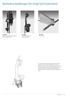 Verschiedene Ausführungen von Fernsprechern und Prickerzange