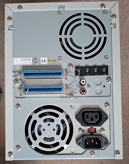 Rückseite eines PC-Netzteils