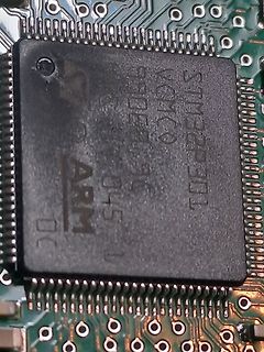 ARM Mikrocontroller auf Leiterplatte